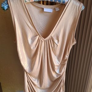 New York & Co Shirt! Champagne color, small